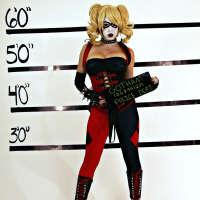 Kayla Kiss Dressed as Harley Quinn