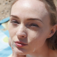 Andrea Sixth gets her Pussy plowed on the Beach