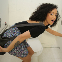 Mia Austin visits a Gloryhole for the first time