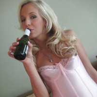 Cute amateur girlfriend in stockings Eden Adams flashes pussy