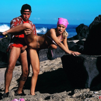 Alexa Weix fucked by her boyfriend on the beach