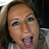 Cute MILF fucked by huge black cock in van