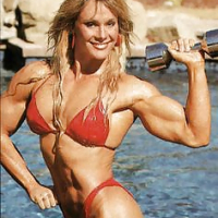 Cory Everson Retro female muscle