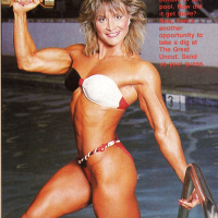 Cory Everson Retro female muscle