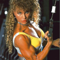 Cory Everson Retro female muscle