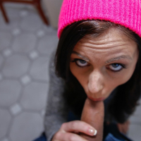 Whitney Westgate shows cocksucking skills and gets boobs full of hot sperm