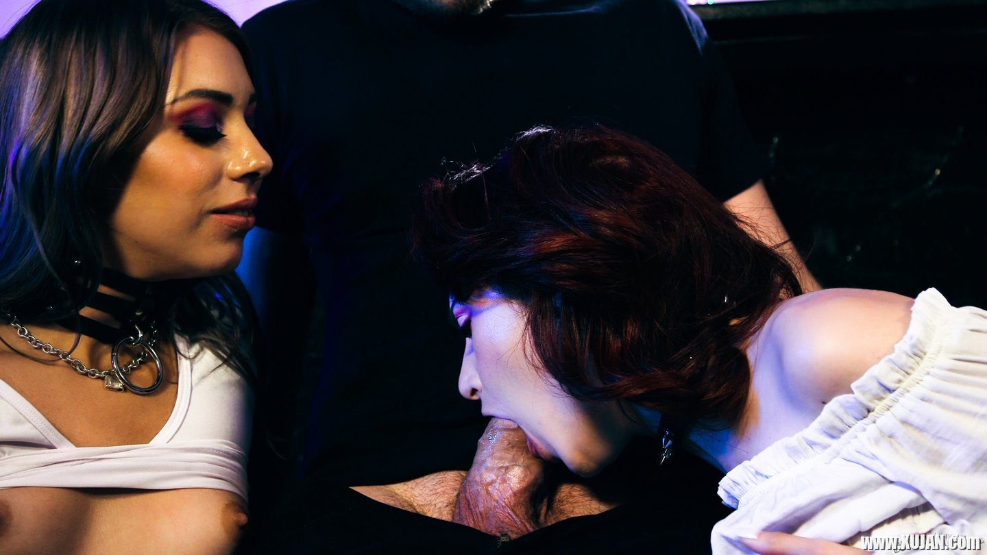 Chanel Grey shares a hard Dick with cute Lola Fae - Photo #1622797