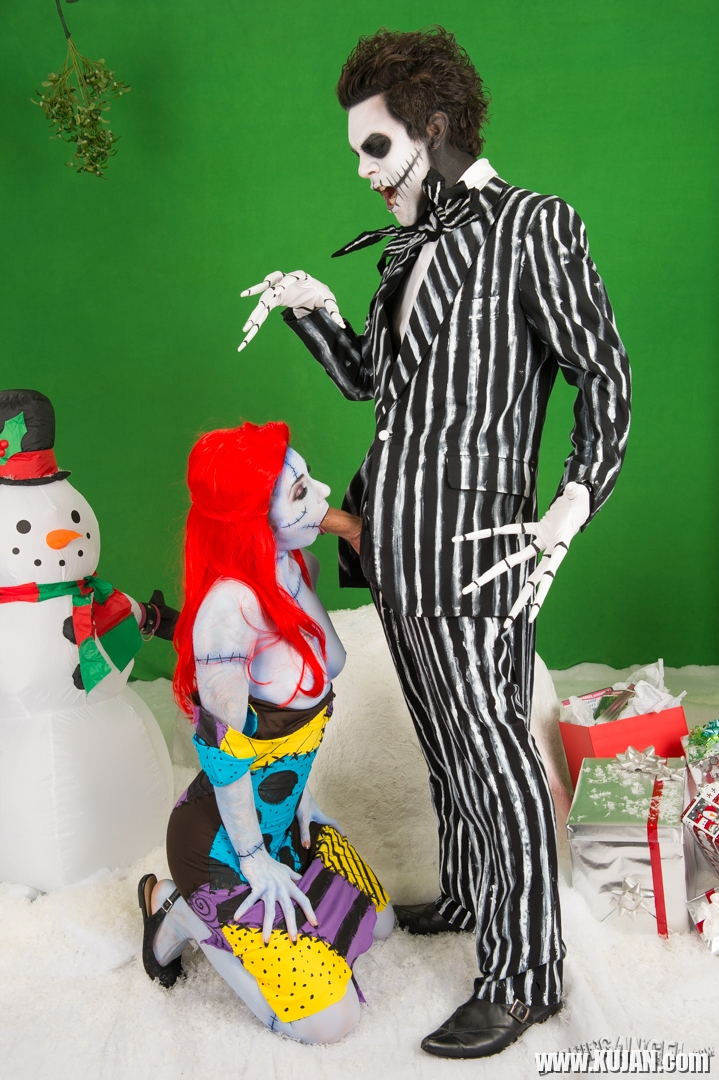 Cosplay girl Joanna Angel getting cum on big tits after doggystyle fuck - Photo #1630724