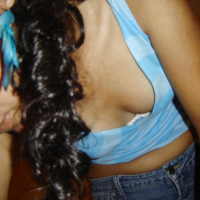 Ana Cris hermosa de azul
