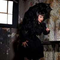 Hot asian pinup Masuimi Max exposes her body in this grunge set