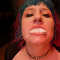 Curvy alt milf Proxy Paige is sucking and getting assfucked during gangbang