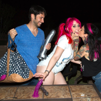 Proxy Paige gets her Ass fisted while being fucked