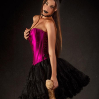 Pretty girl Lorena Garcia shows her goth side in Sioneca