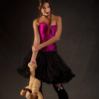 Pretty girl Lorena Garcia shows her goth side in Sioneca