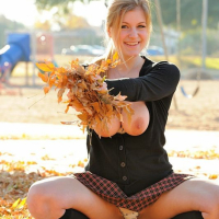 Busty Danielle FTV dressed up as naughty schoolgirl