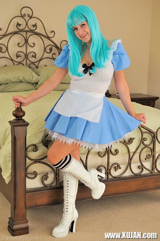 Danielle FTV dressed in her naughty halloween costume - Photo #1667081