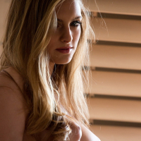 Sexy erotic babe Kennedy Nash strip teasing