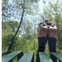 I love showing off sometimes in public hoping ill get caught
