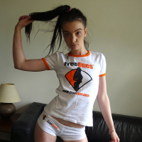 Maddison Rose looks cute in her FreeOnes Shirt