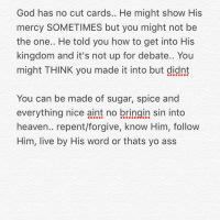 God be with you