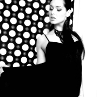 Black and white pictures of Evelyn Lory Stripping