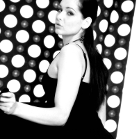 Black and white pictures of Evelyn Lory Stripping
