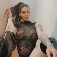 Bianka Swool wearing some sexy lingerie while showing her big boobs
