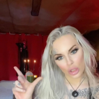 Lovely Bianka Swool stripping and showing off her big boobies
