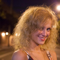 Blonde coed Alice Wonder gets naughty on the college campus