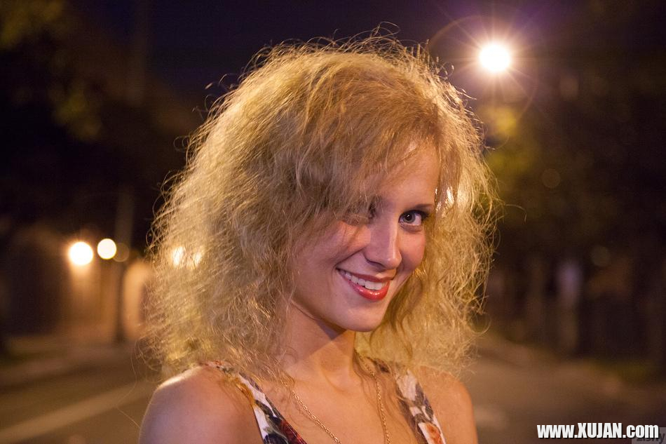 Blonde coed Alice Wonder gets naughty on the college campus - Photo #1692836