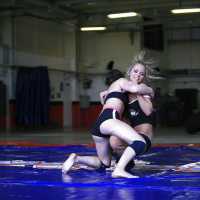 Stunning chicks Tiffany Doll Vanda Lust make some catfight action