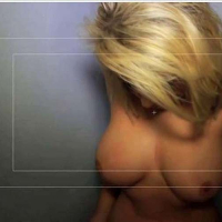 Melissa Debling posing and showing sexy body and huge boobs