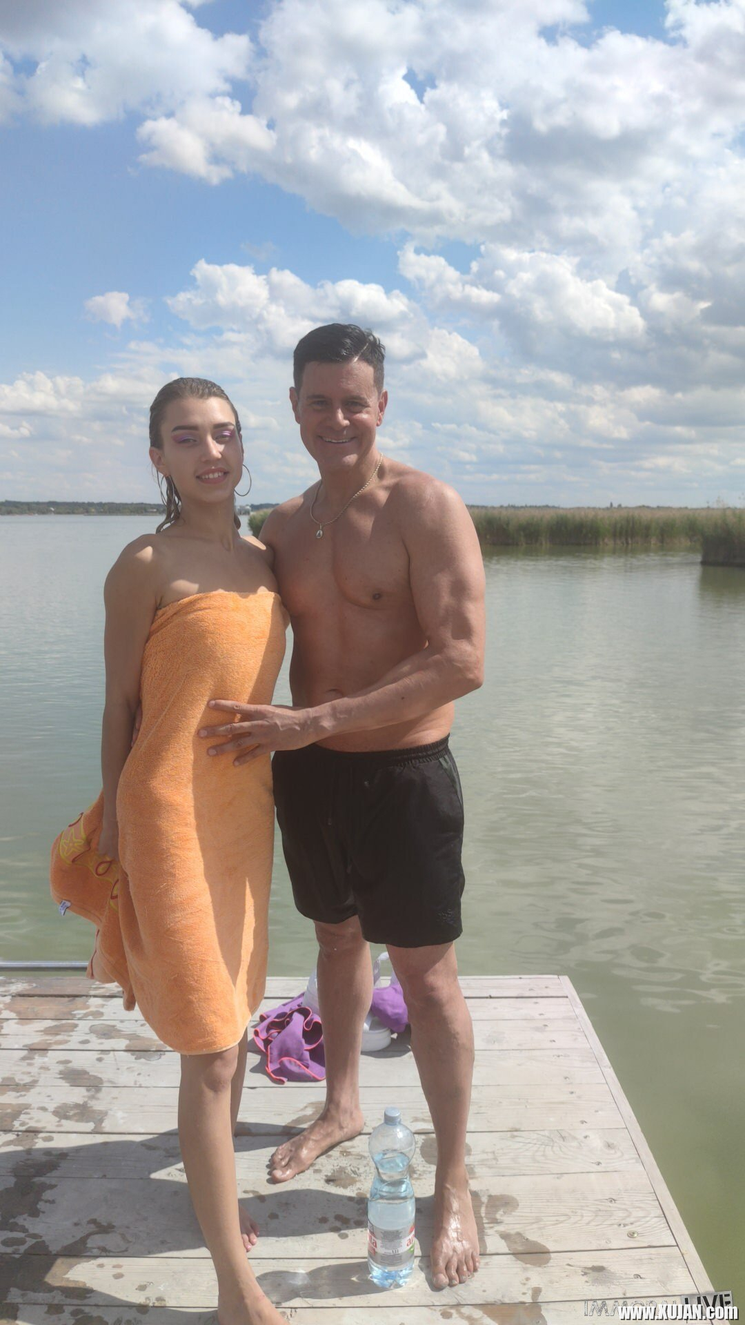 Adventurous young Elena Vedem enjoys outdoor swimming and riding hard cock - Photo #1701202