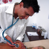 Cutelooking blonde Bree Olson is getting pleasure from her doc