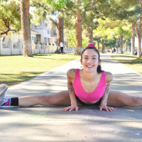 Sexy Sophia Sultry shows her amazingly fit body