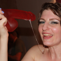 Sabrina Deep with a Dildo at Venus Berlin