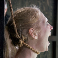 Delirious loves intense BDSM and electricity is right up her all