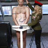 Goodlooking blonde Lexi Lowe is a horny blowjobbing officer
