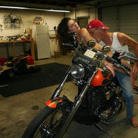 Bike Week Teen BABE at my place