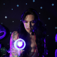 Hot gamer girl Misha Montana on top of sex machine