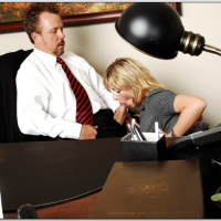 Busty secretary Velicity Von gets her moist snatch fucked in the office