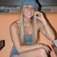 Classy blonde cutie Shelby Bell looking hot and teasing