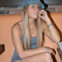 Classy blonde cutie Shelby Bell looking hot and teasing