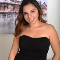 Luna Leve loves to tease with nice round booty