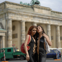 Take a walk around Berlin with Crystal ampamp Selena