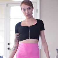 Fresh ginger teen babe Emily Blacc having hardcore fucking session