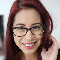 Adorable young woman Paula Shy blows off cock gets covered in ji