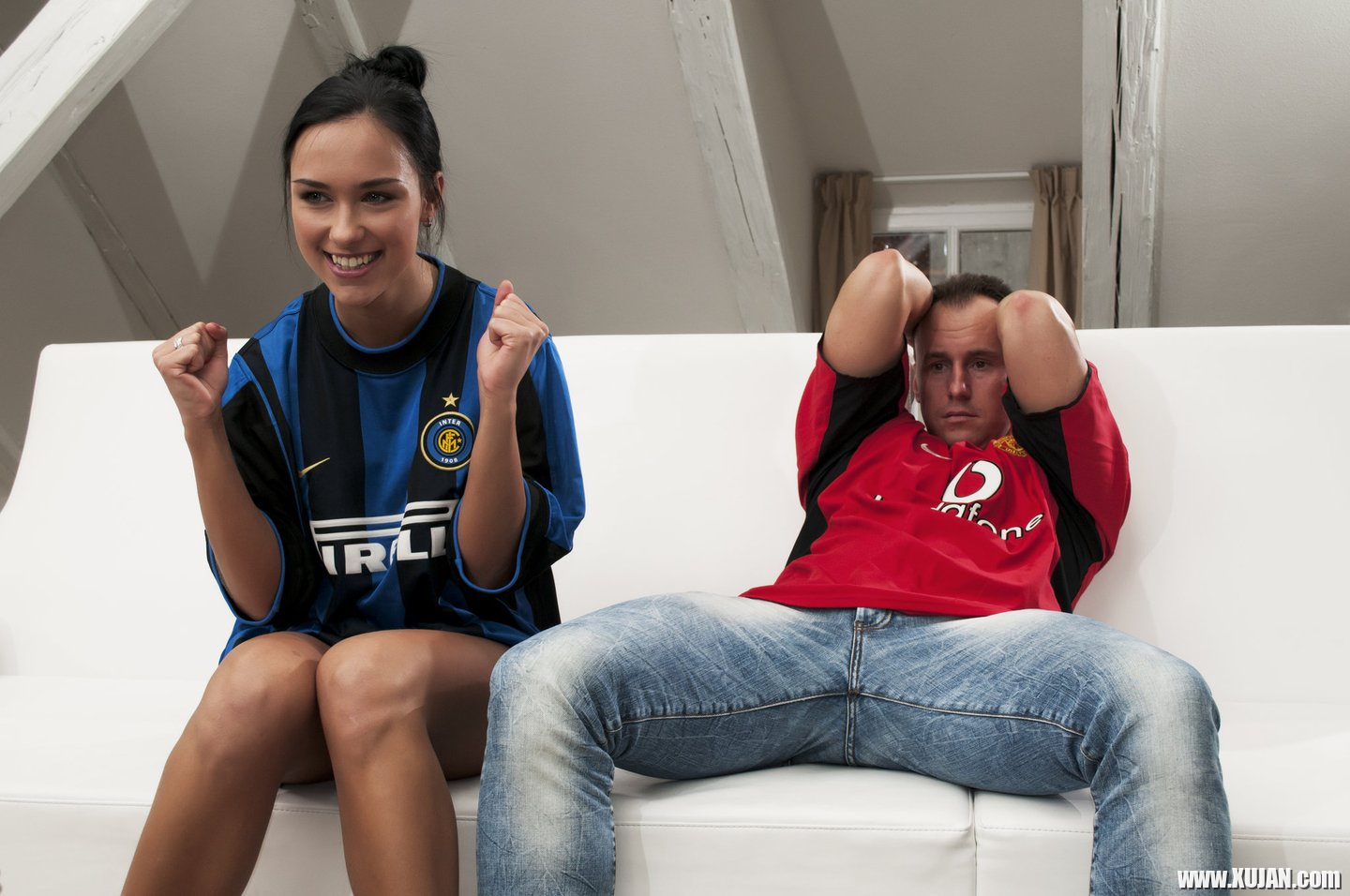 Viktoria Sweet fucks her Boyfriend during a Soccer Game - Photo #1784067