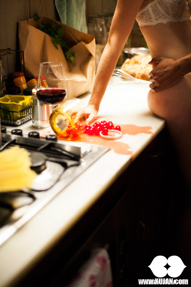Small titted Amarna Miller in heels fucking hardcore with BBC in the kitchen - Photo #1784896