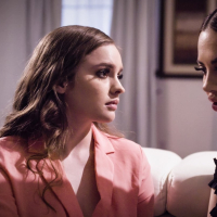 Lesbian babe Mary Moody eaten out by Sabina Rouge